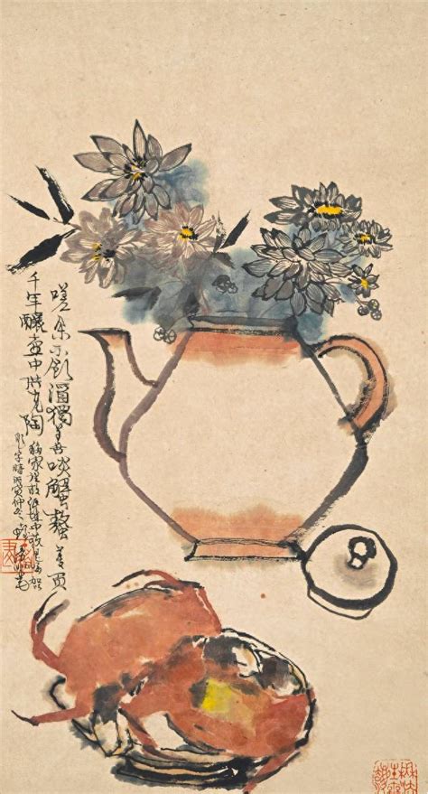 国画菊花|「一分钟艺术赏」秋风起，中国古代名画中菊花的隐逸之美